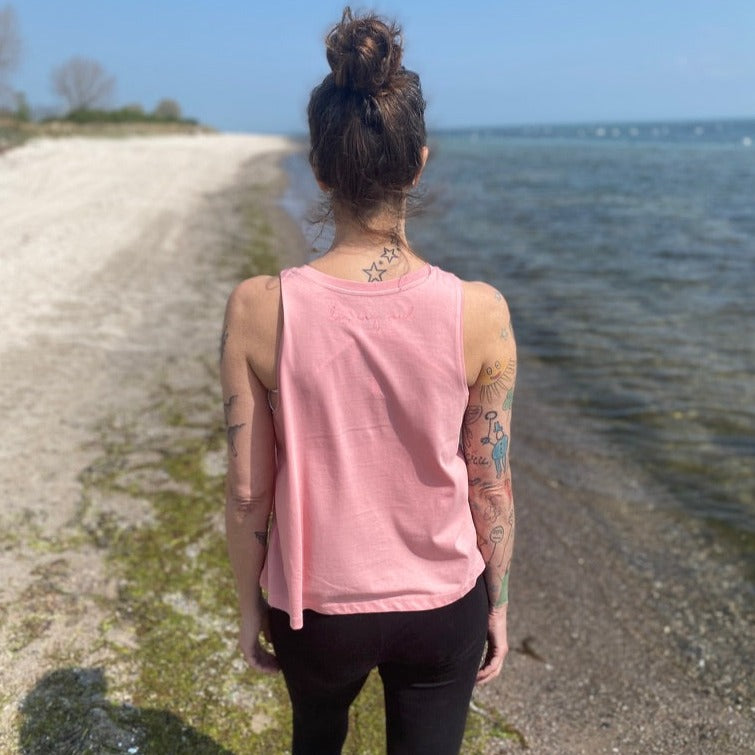 Tank Top OM (canyon pink/rainbow) loving soul