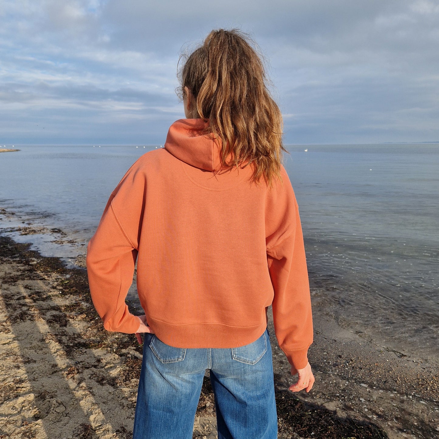 Kapuzenpullover Hoodie JETZT (heritage brown/mint) lovingsoul