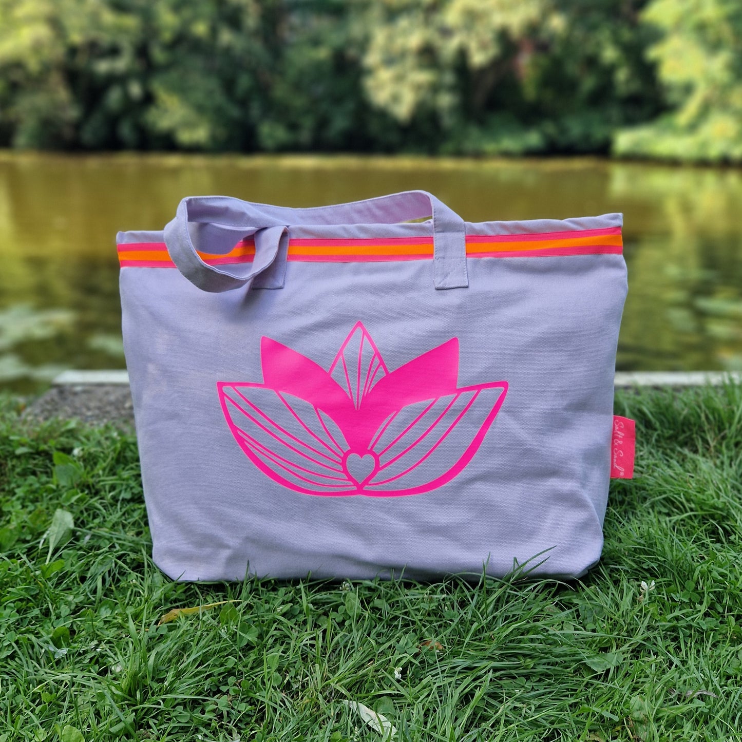 Beach Bag (violett/pink/orange) lovingsoul
