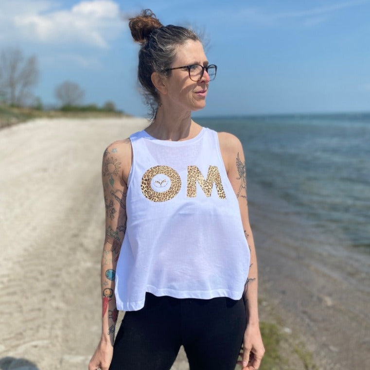 Tank Top OM (white/leo) loving soul