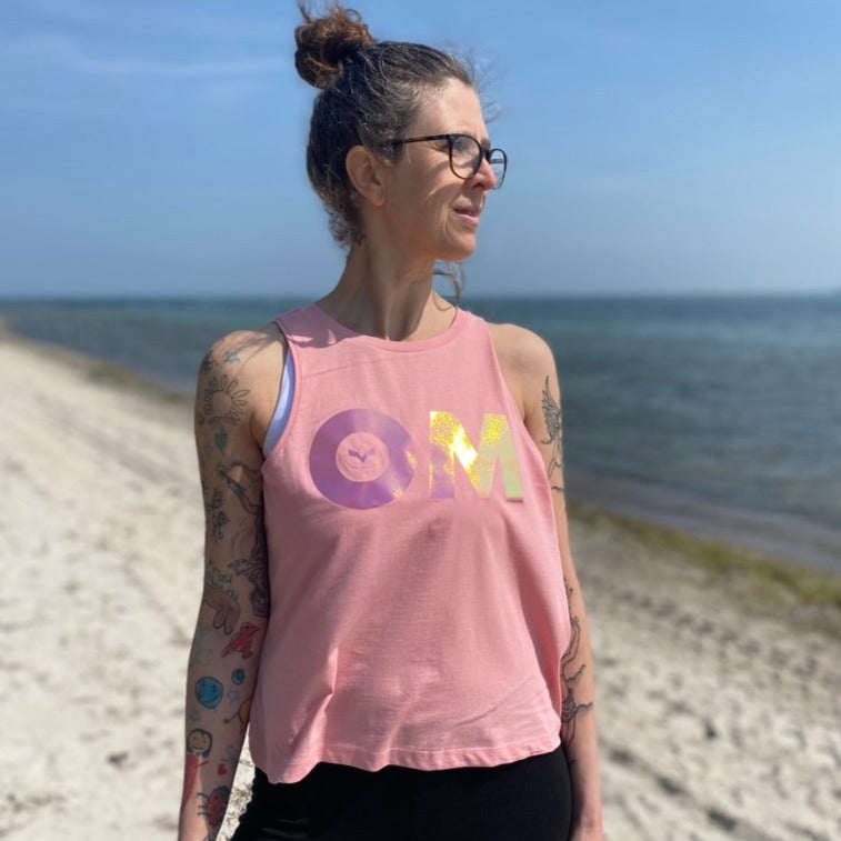 Tank Top OM (canyon pink/rainbow) loving soul
