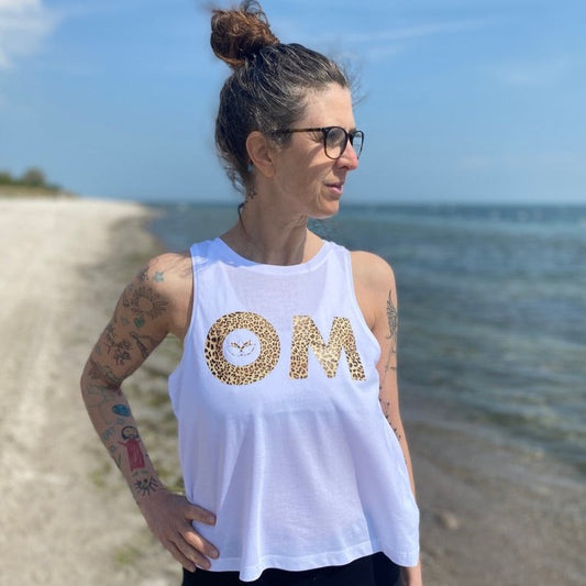 Tank Top OM (white/leo) loving soul