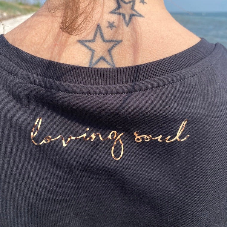 Tank Top OM (black/leo) loving soul