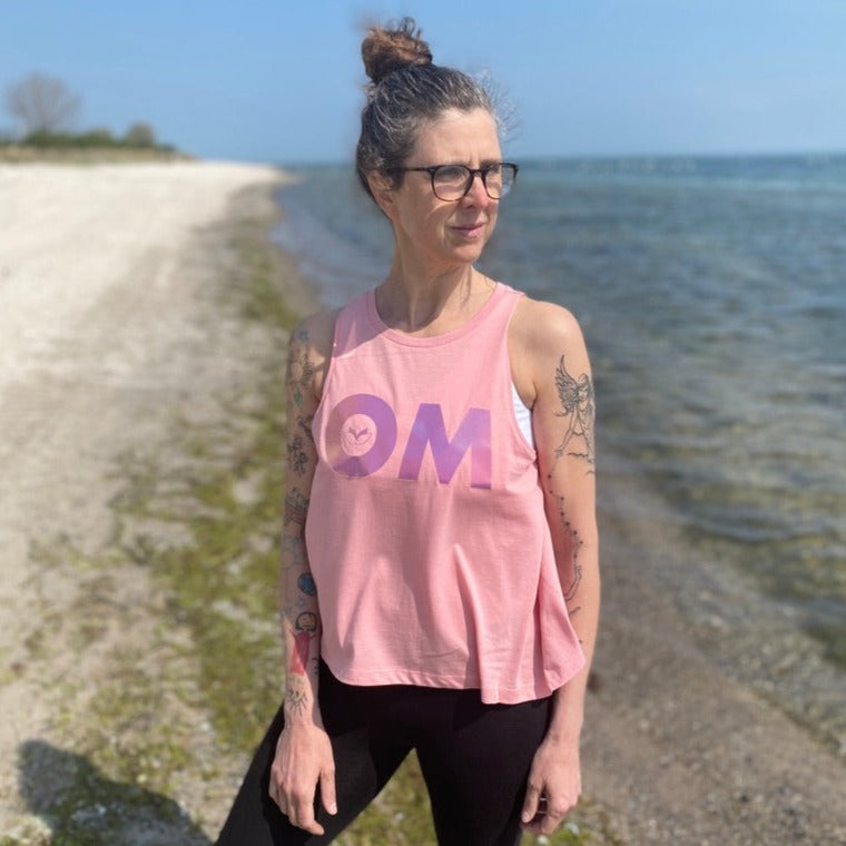 Tank Top OM (canyon pink/rainbow) loving soul