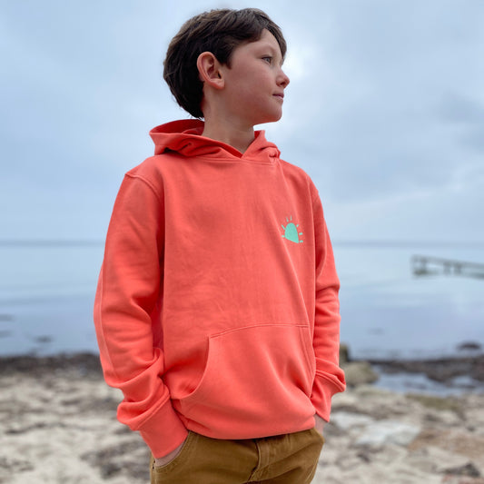Kinder Kapuzenpullover Hoodie SUNSET (fiesta/mint) loving soul