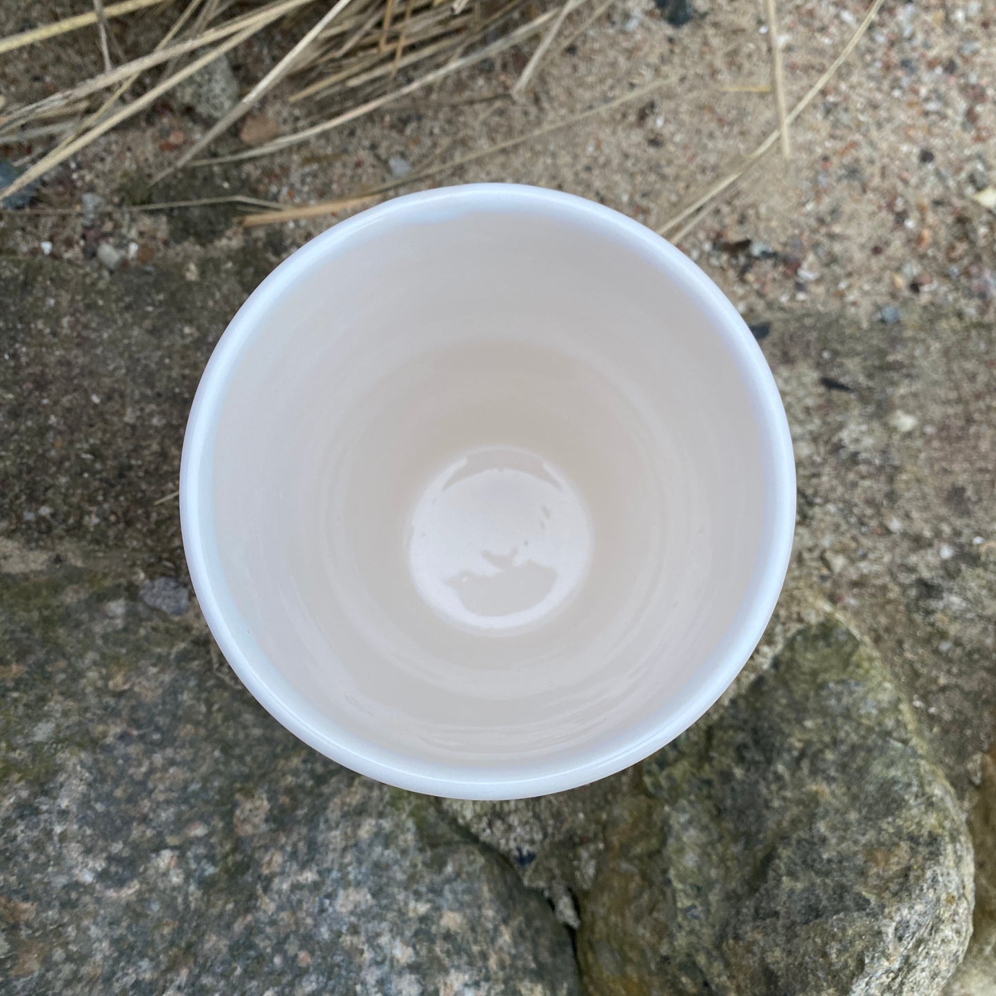 Keramik Becher LOTUS (weiß) lovingsoul