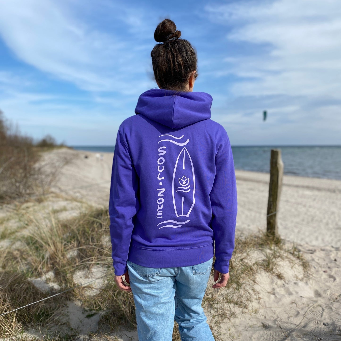 Kapuzenpullover Hoodie SOULBOARD (purple love/violet) loving soul
