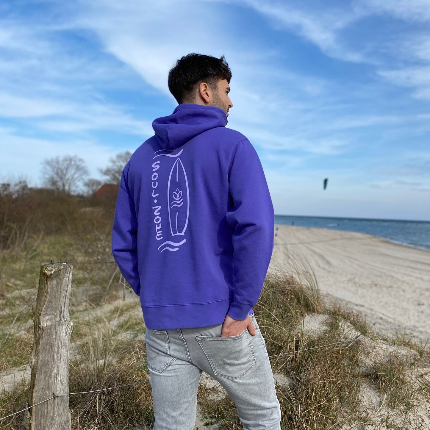 Kapuzenpullover Hoodie SOULBOARD (purple love/violet) loving soul
