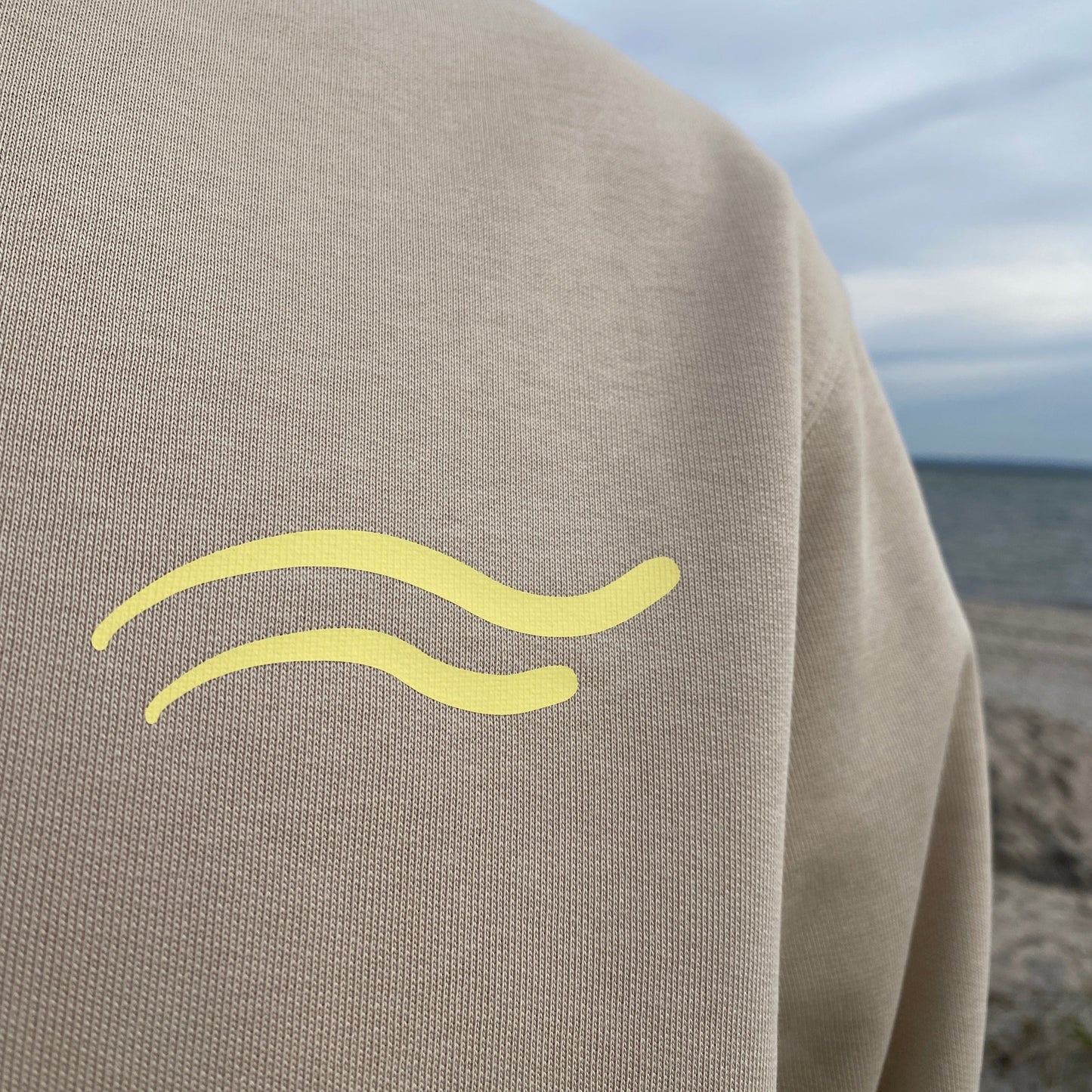 Sweatshirt SOULBOARD (desert dust/pastel yellow) loving soul