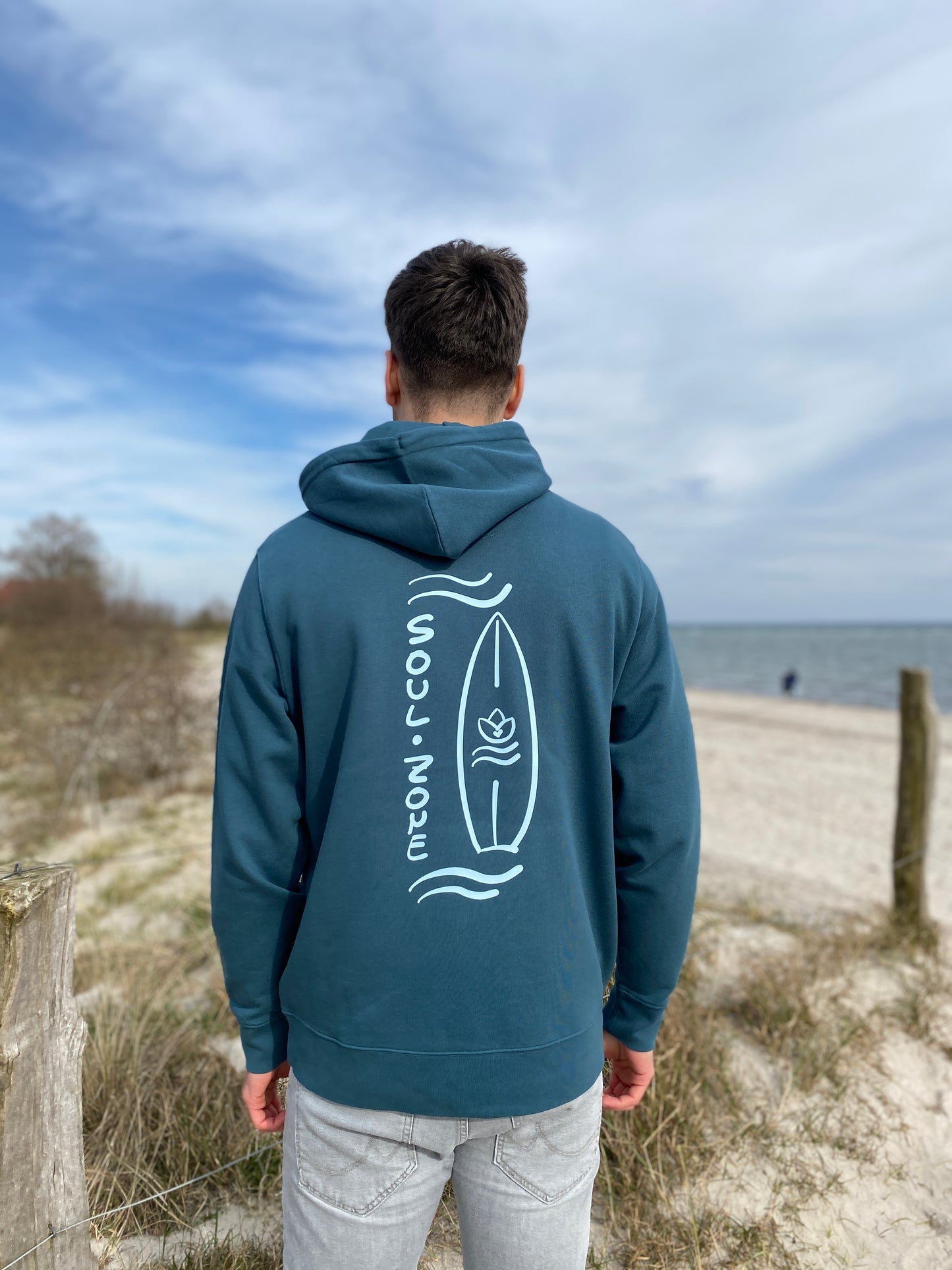 Kapuzenpullover Hoodie SOULBOARD (stargazer/ice blue) loving soul