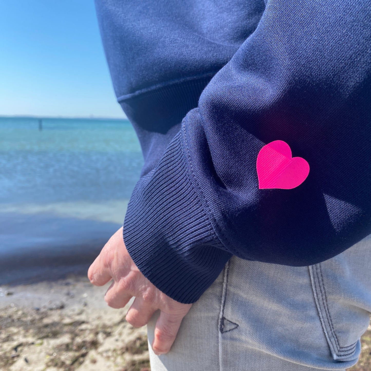 Sweatshirt OM (french navy/pink) loving soul