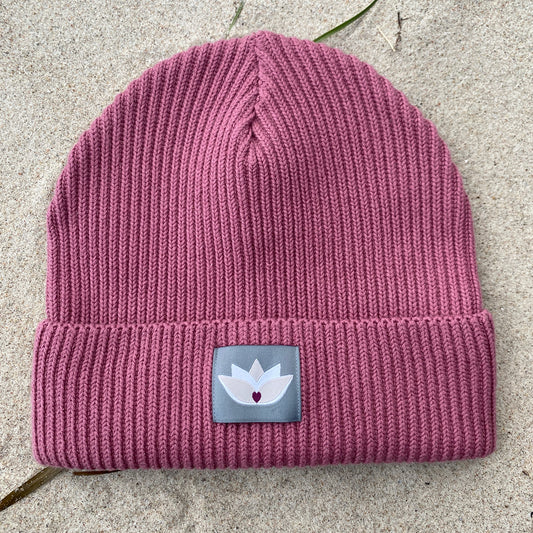 Mütze Beanie Fisherman (hibiscus rose) loving soul
