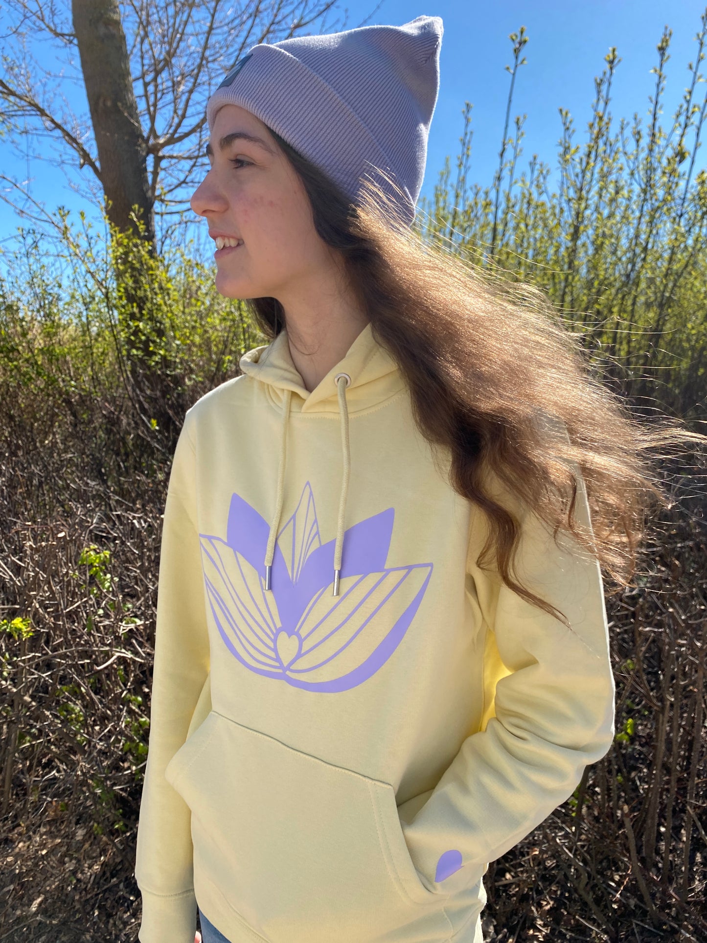 Mütze Beanie Rib (lavender) loving soul