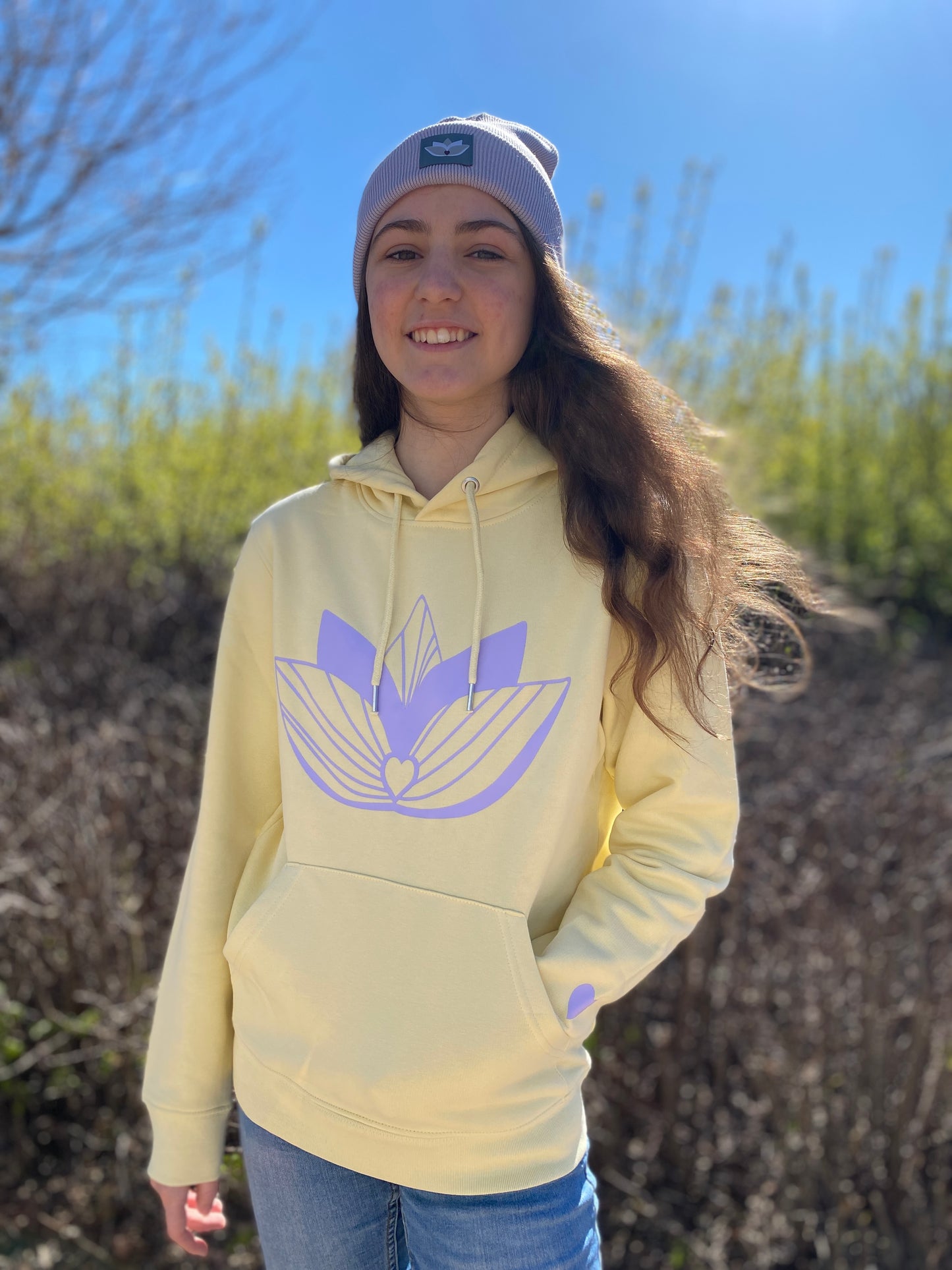 Mütze Beanie Rib (lavender) loving soul