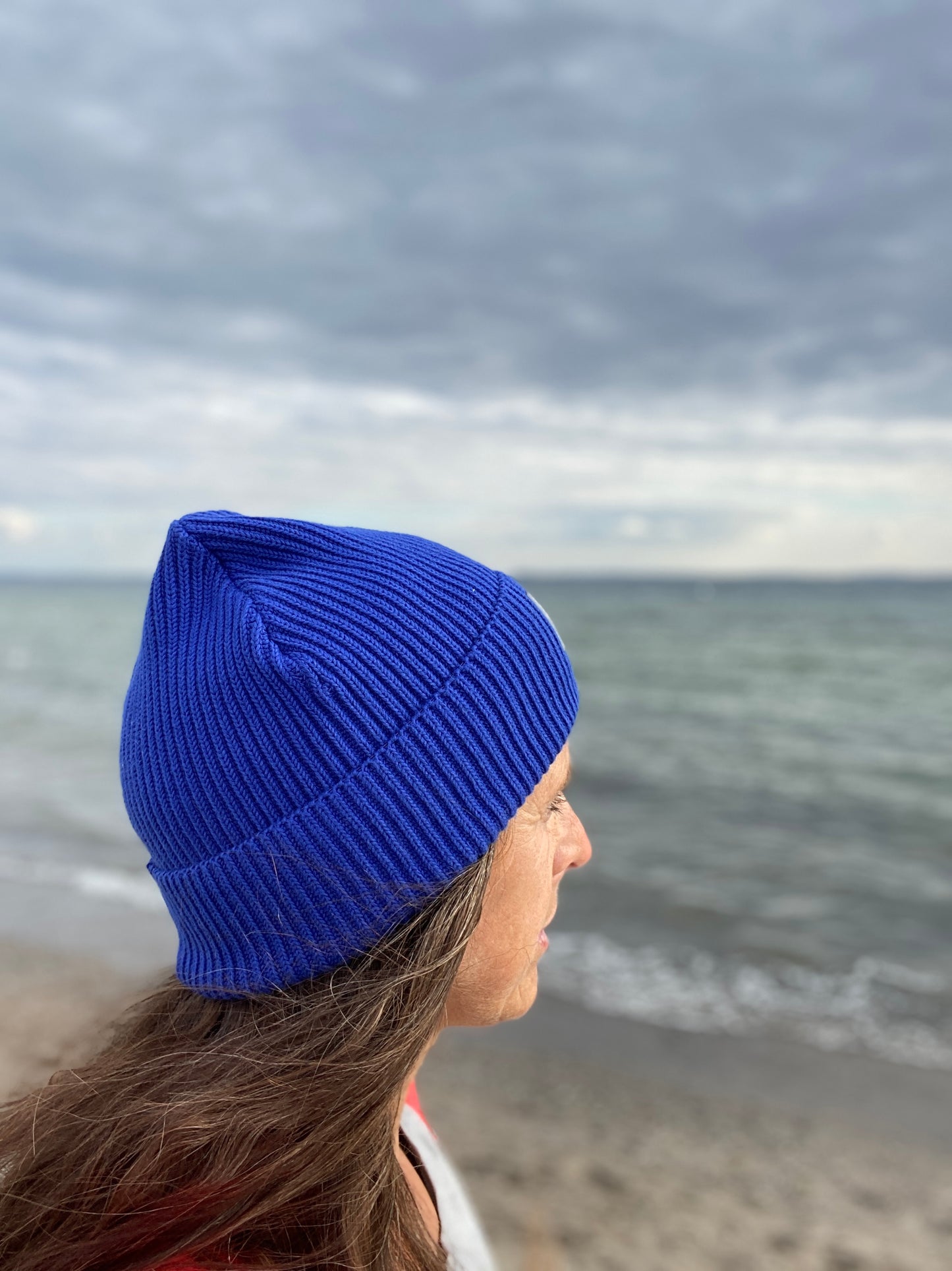 loving soul Fisherman Beanie (worker blue)