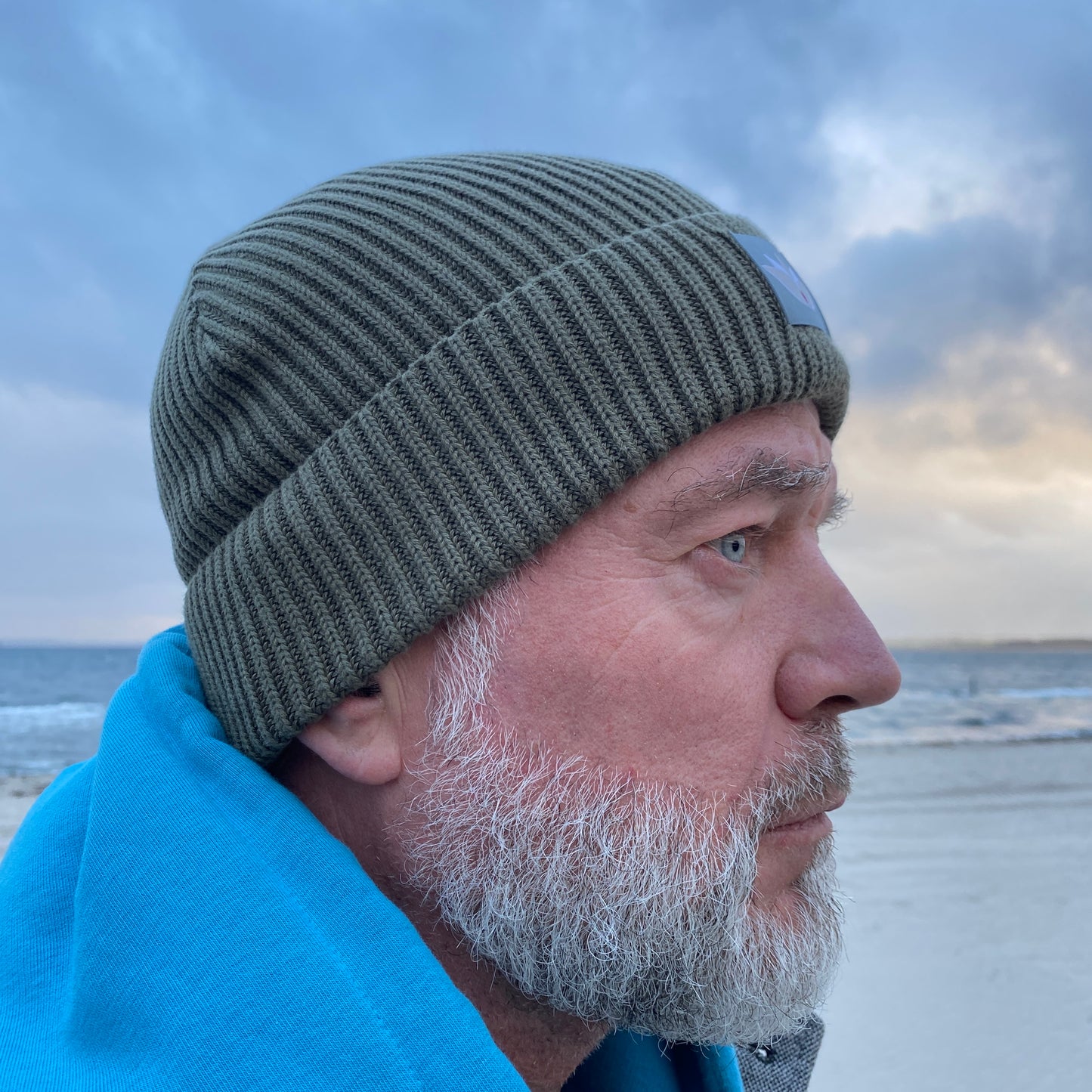 loving soul Fisherman Beanie (khaki)