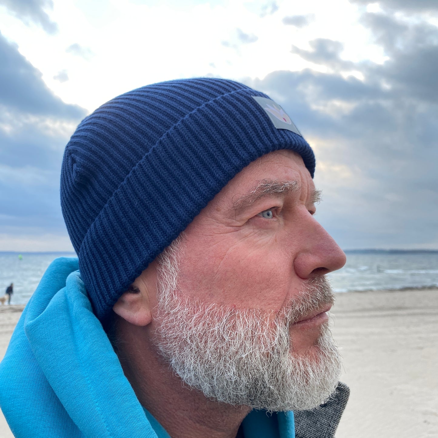 Mütze Beanie Fisherman (french navy) loving soul