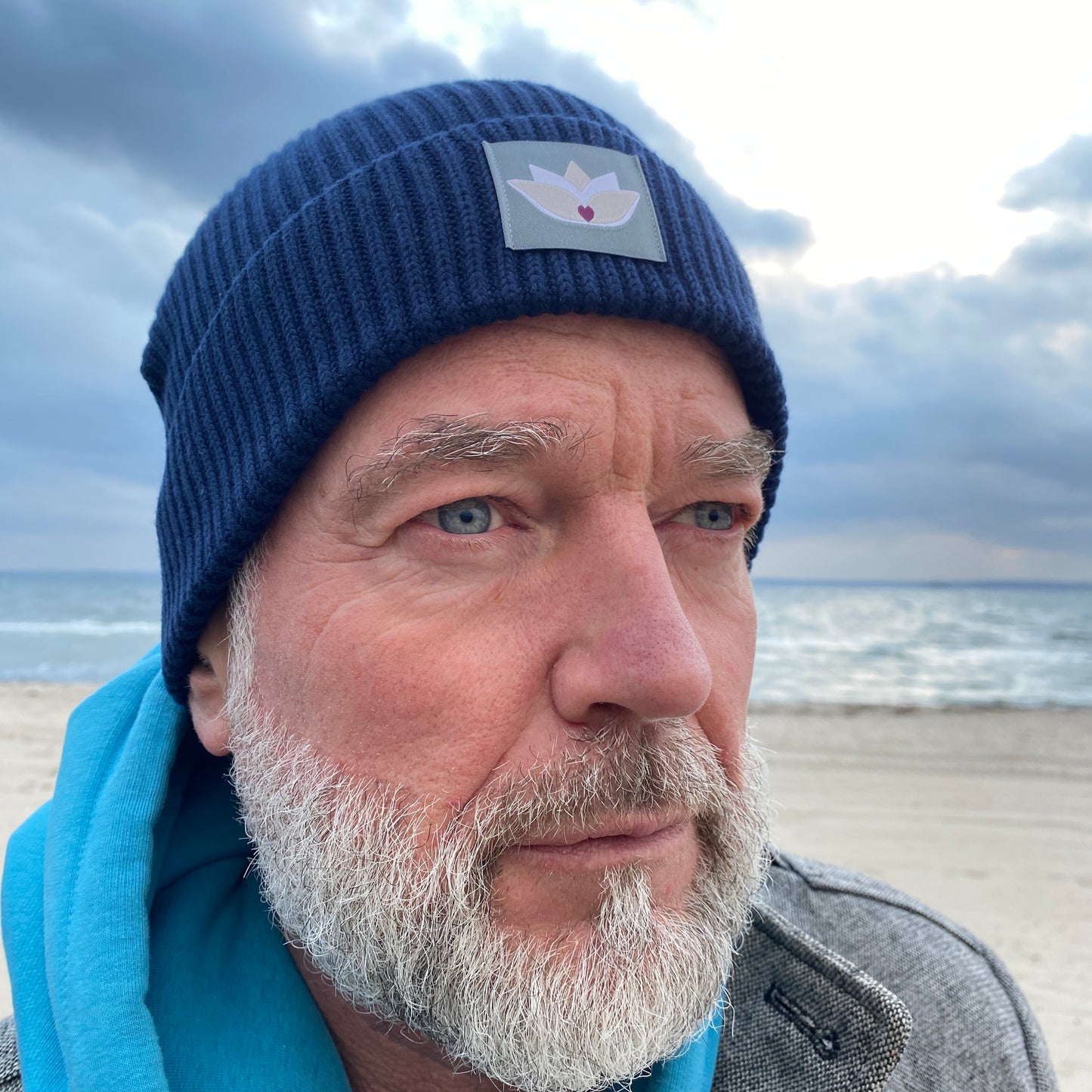 Mütze Beanie Fisherman (french navy) loving soul