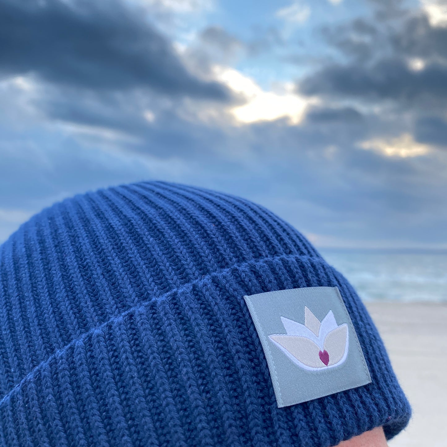 Mütze Beanie Fisherman (french navy) loving soul