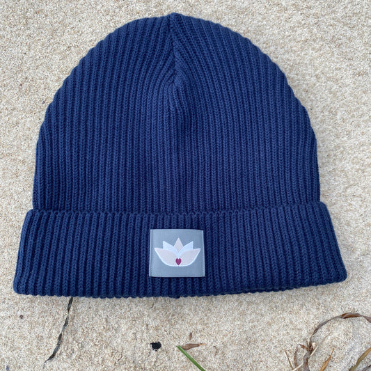 Mütze Beanie Fisherman (french navy) loving soul
