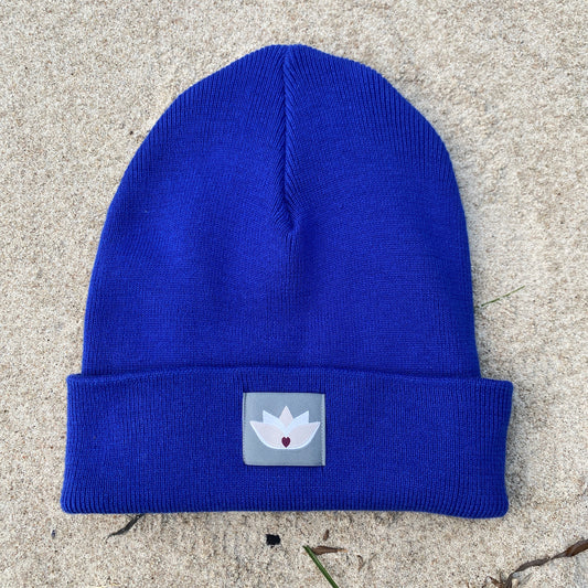 Mütze Beanie Rib (worker blue) loving soul