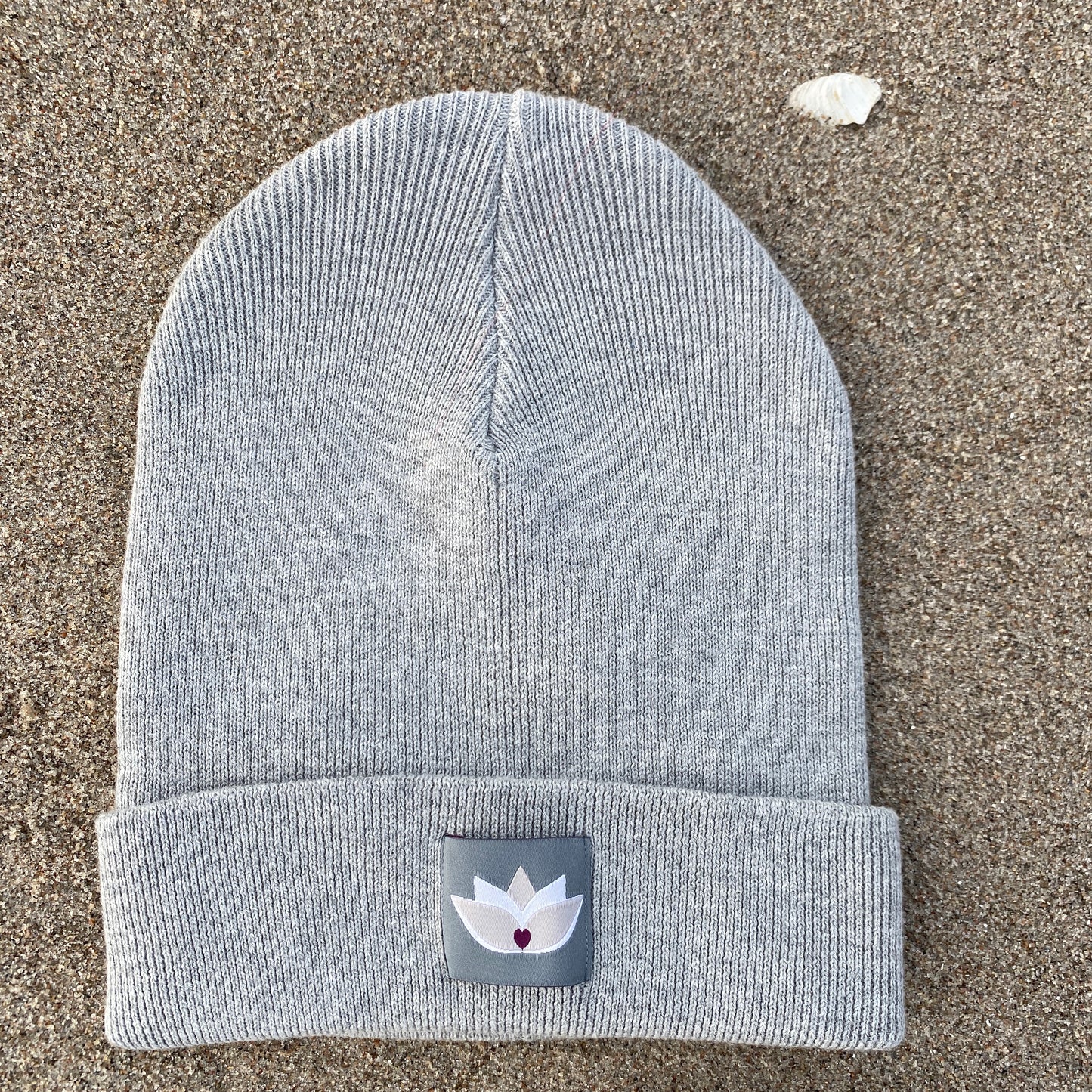 Mütze Beanie Rib (heather grey) loving soul