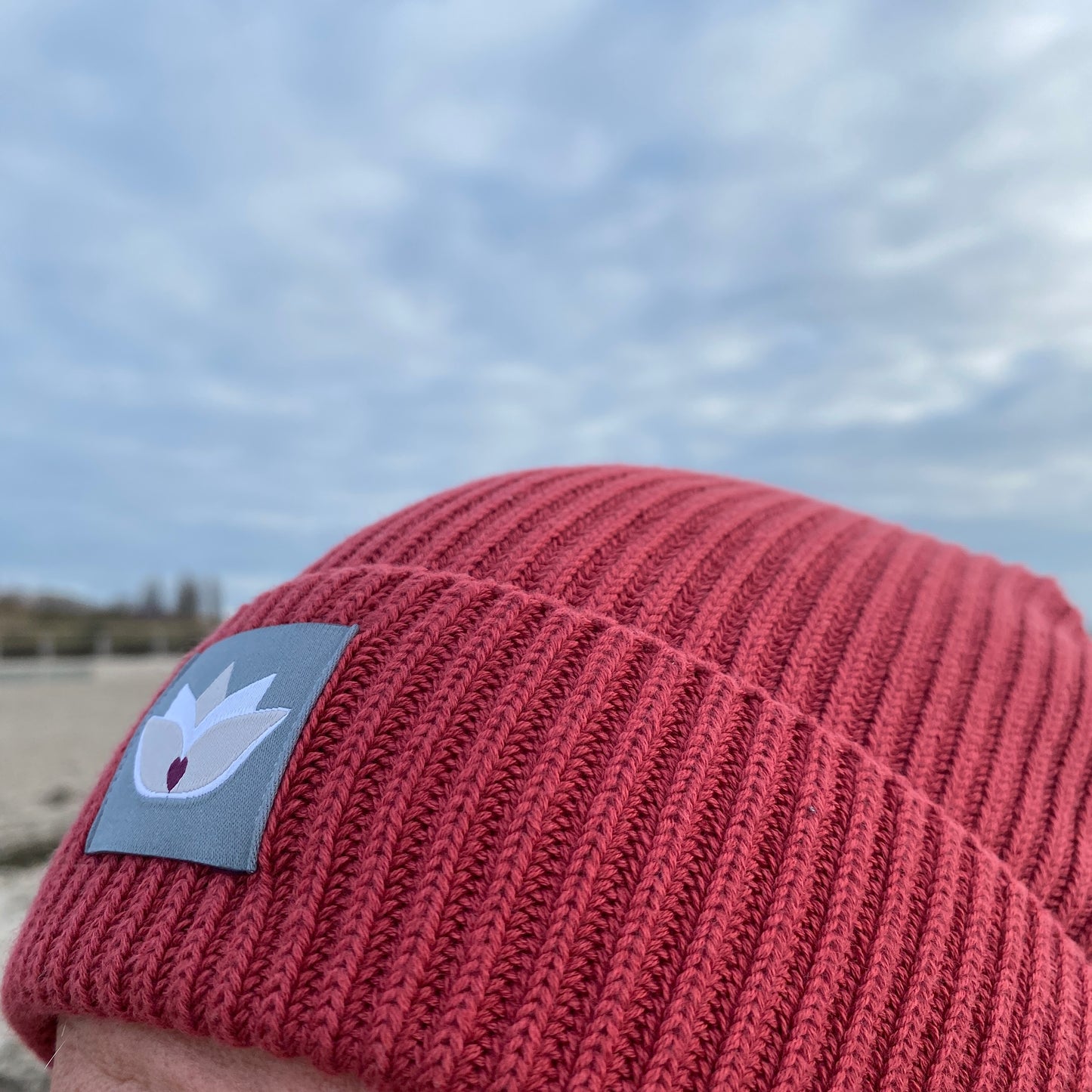 loving soul Fisherman Beanie (red earth)