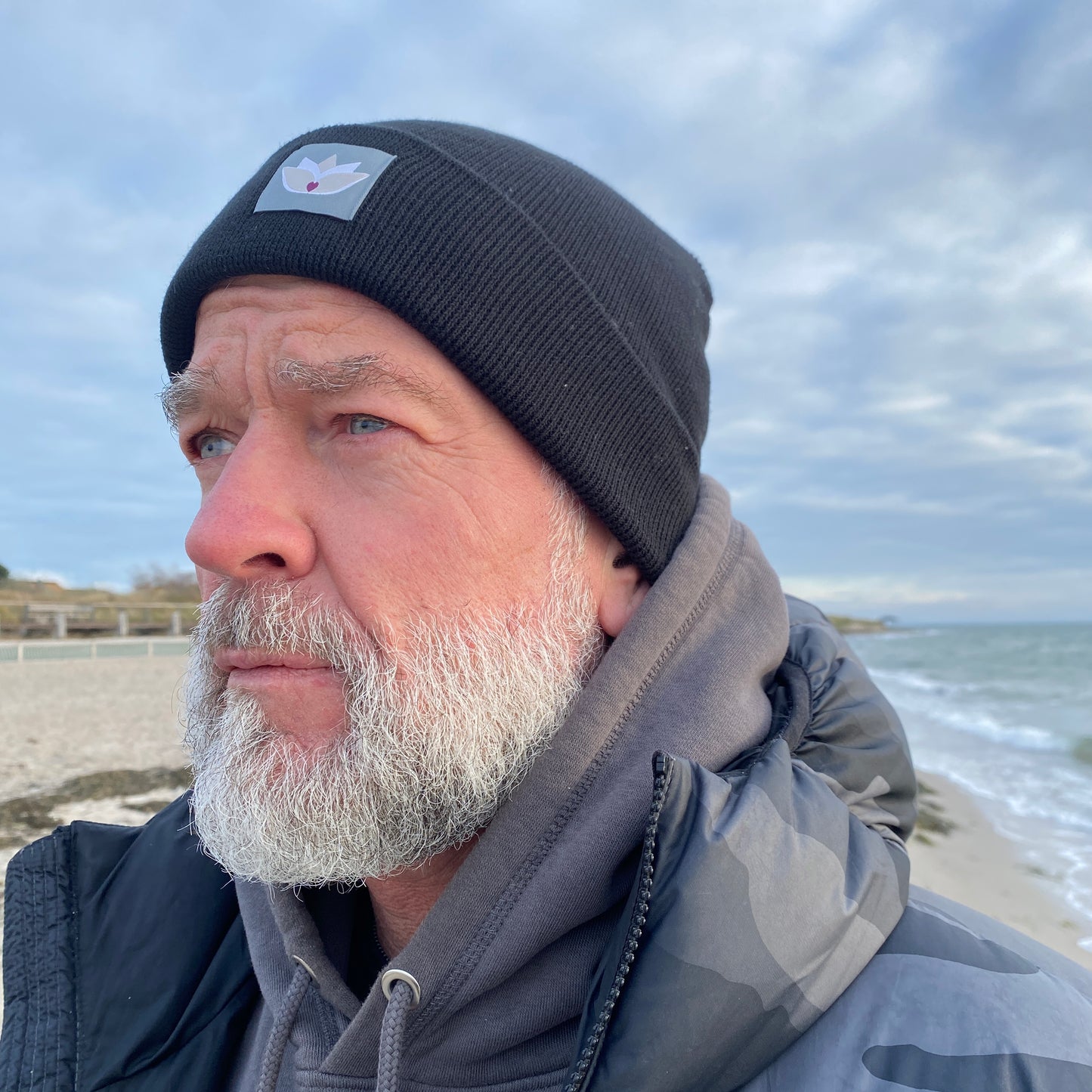 Mütze Beanie Rib (black) loving soul