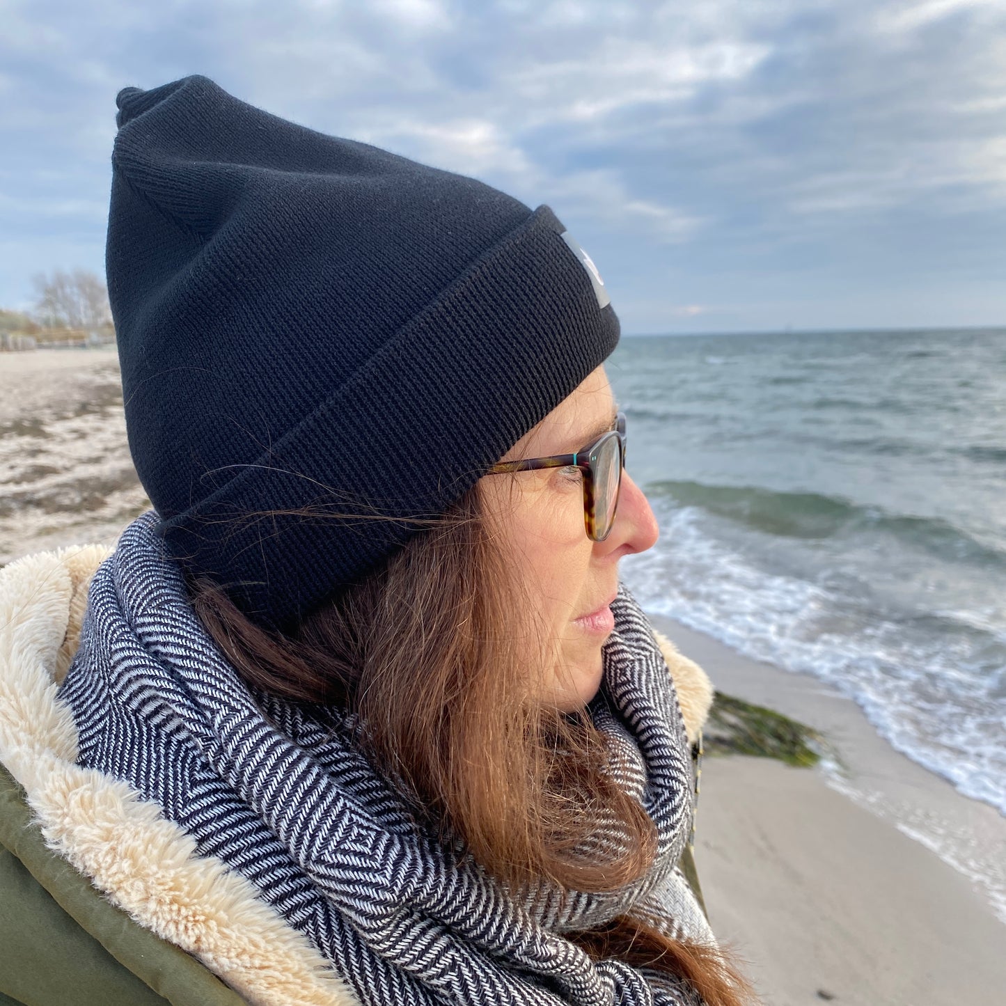 Mütze Beanie Rib (black) loving soul
