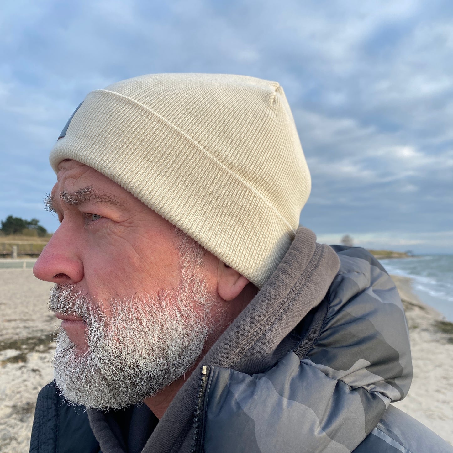 Mütze Beanie Rib (natural) loving soul