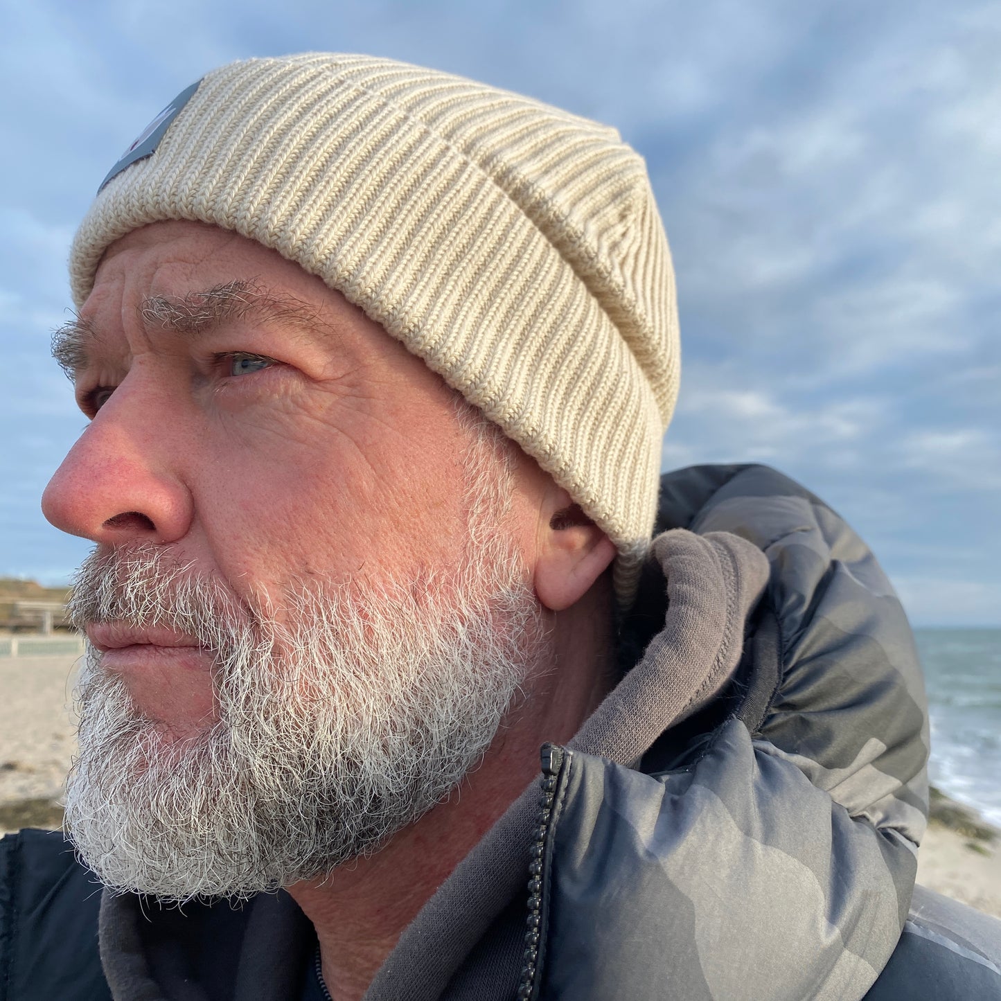 loving soul Fisherman Beanie (natural)