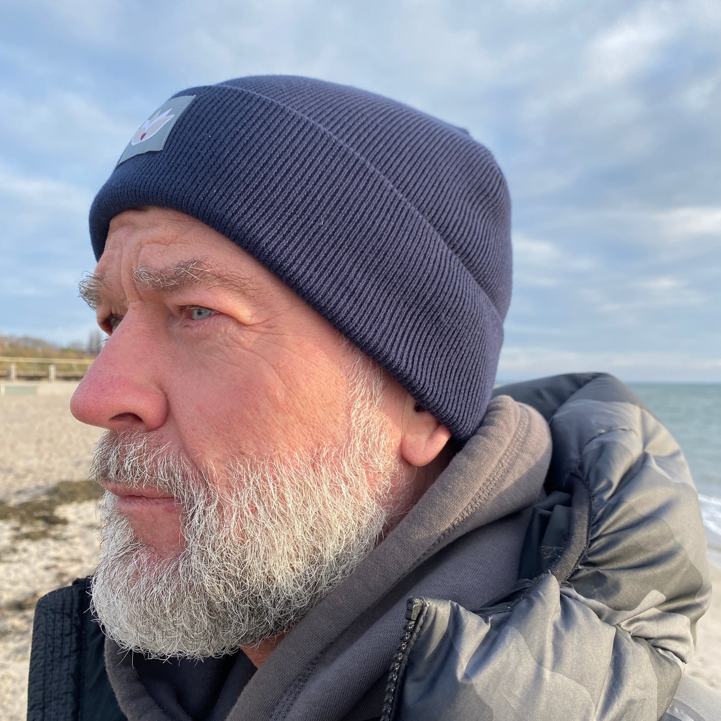 Mütze Beanie Rib (french navy) loving soul