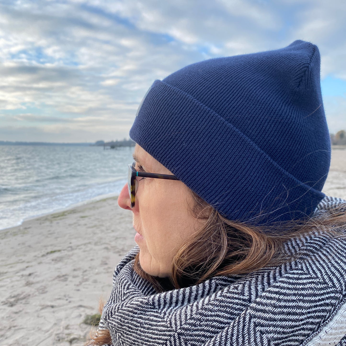 Mütze Beanie Rib (french navy) loving soul
