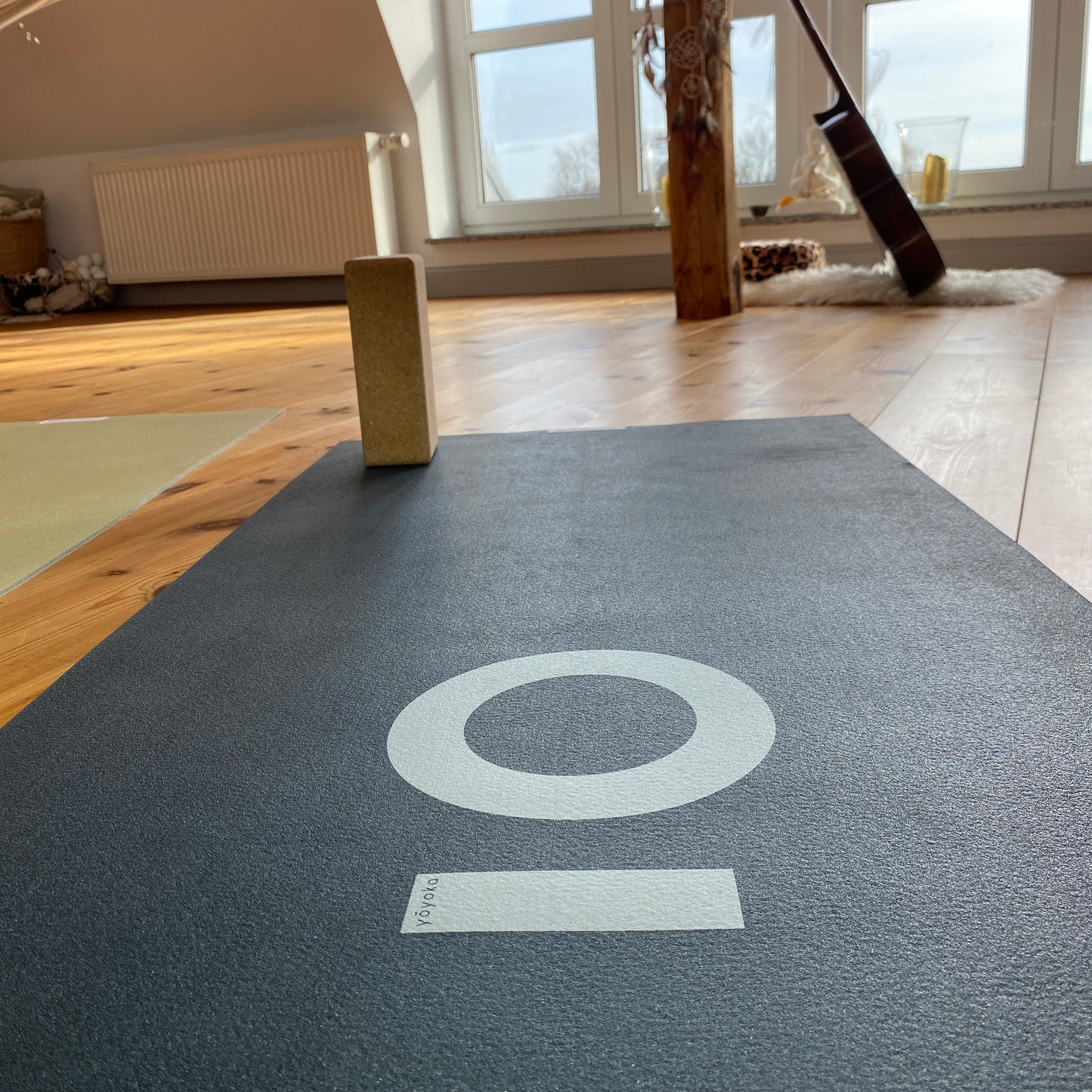 Yoyoka Yogamatte - Mindful Mate (dark grey)