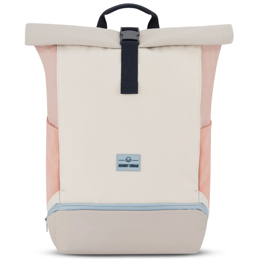 Rolltop Rucksack Allen "Large" (Sand/Rose) Johnny Urban