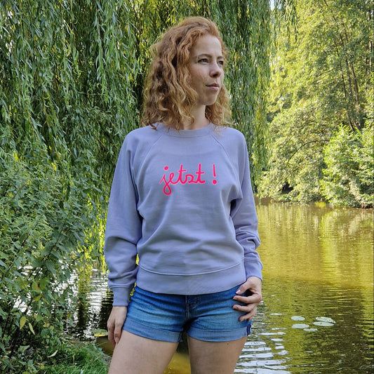 Sweatshirt JETZT (lavender/pink) lovingsoul