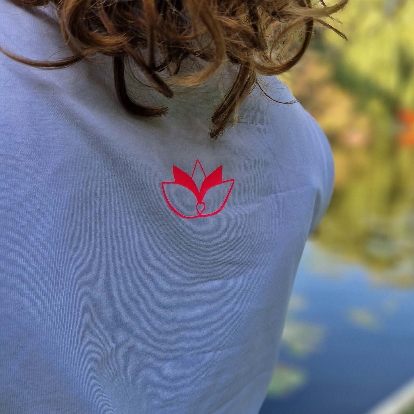 Tank Top JETZT (white/pink) loving soul