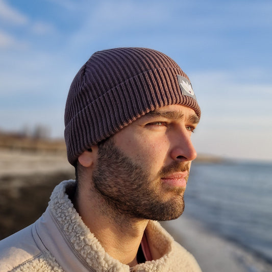 Mütze Beanie Fisherman (mocha) lovingsoul