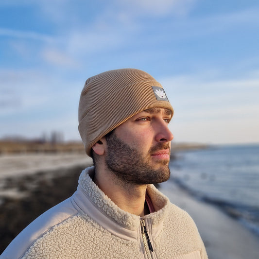 Mütze Beanie Rib (latte) loving soul