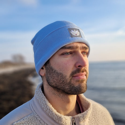 Mütze Beanie Rib (blue soul) loving soul