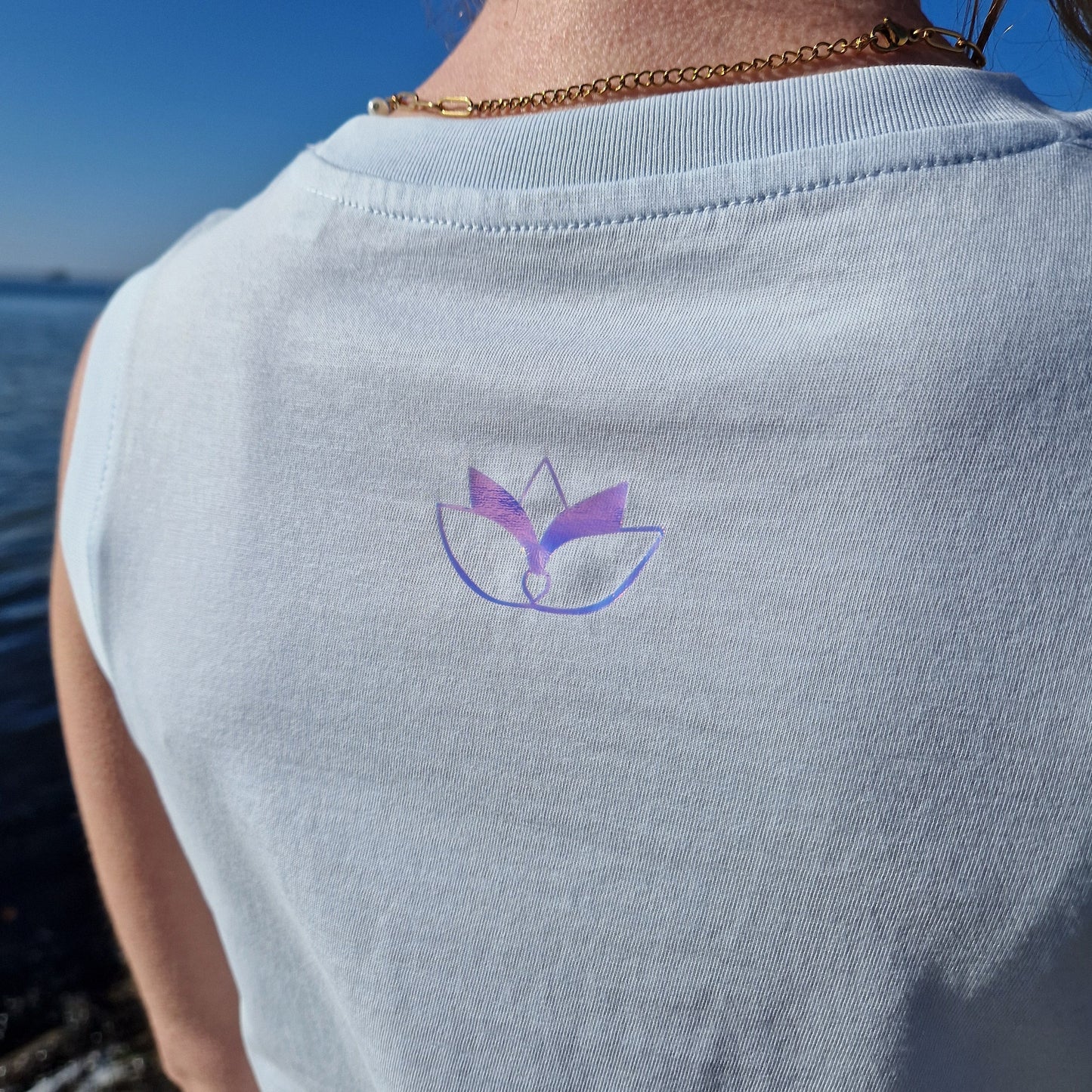 Tank Top GANESHA (blue ice/rainbow) lovingsoul