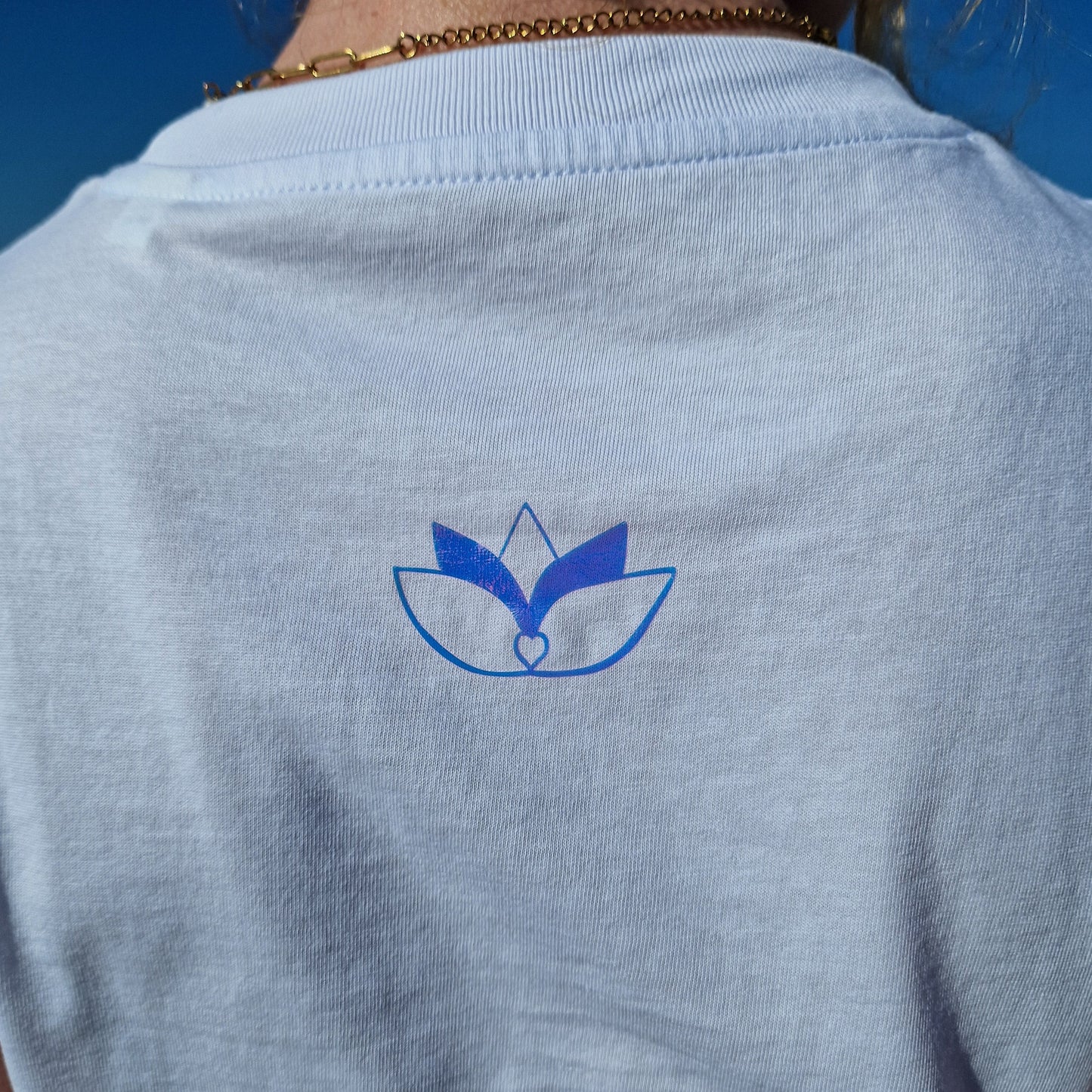 Tank Top JETZT (white/rainbow) lovingsoul