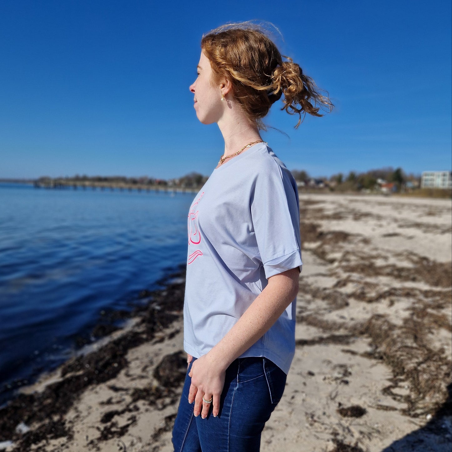 T-Shirt GANESHA (serene/pink) lovingsoul