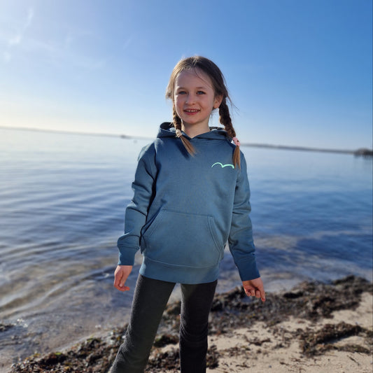 Kinder Kapuzenpullover Hoodie PELZI (stargazer/mint) lovingsoul