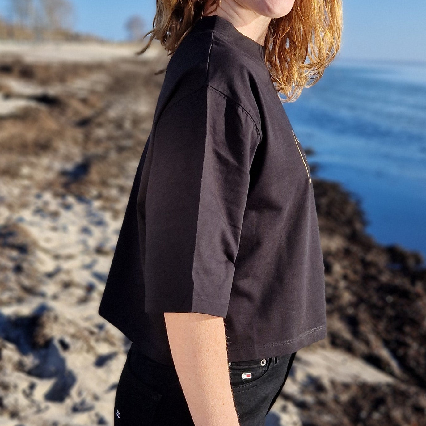 T-Shirt GANESHA (black/gold) lovingsoul