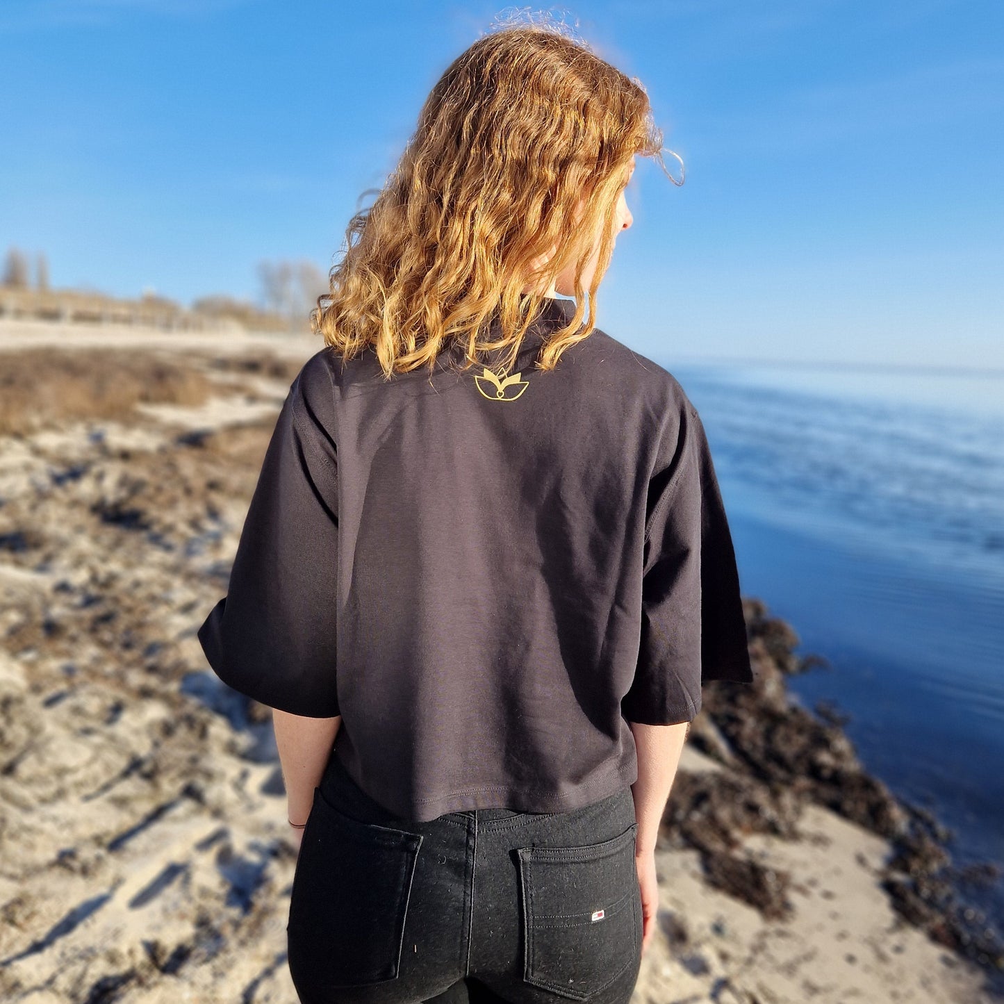 T-Shirt GANESHA (black/gold) lovingsoul