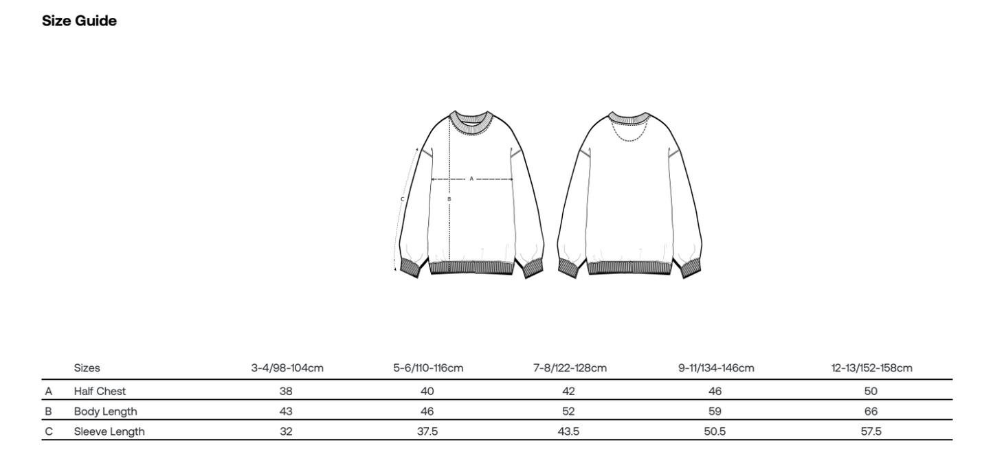 Kinder Sweatshirt SUNSET (bright blue/pastell yellow) loving soul