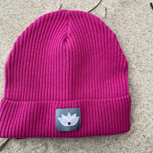 loving soul Fisherman Beanie (orchid flower)