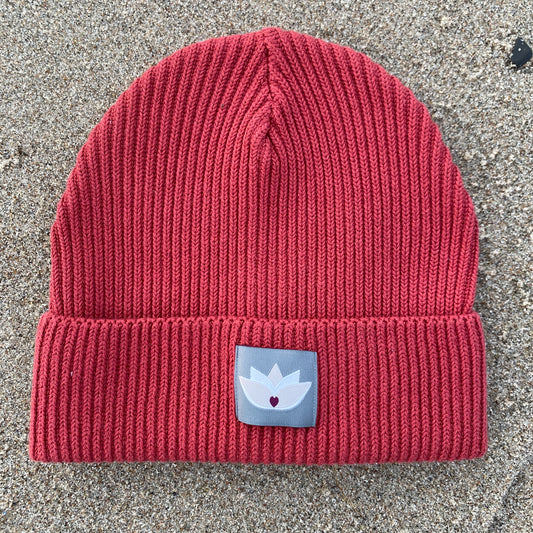 loving soul Fisherman Beanie (red earth)